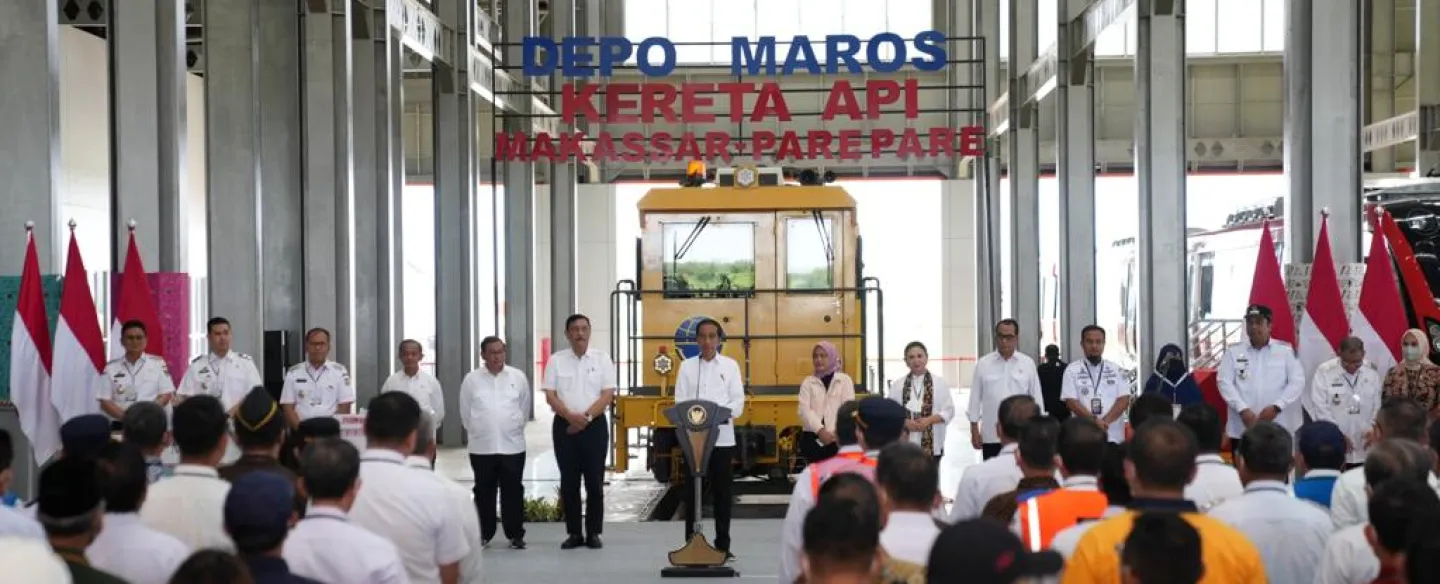THE INAUGURATION OF THE MAKASSARPAREPARE RAILWAY PROJECT